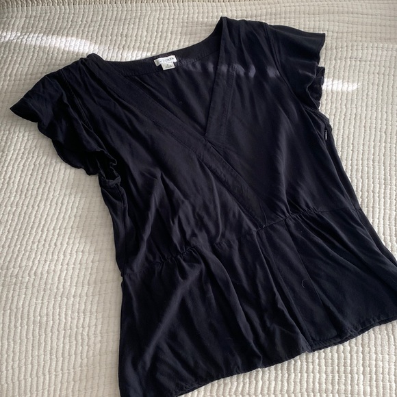 v-neck blouse • j.crew - Picture 1 of 3